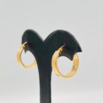 Pendientes aro greca huecos 3