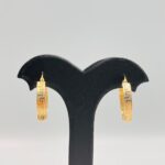Pendientes aro greca huecos 4
