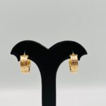 Pendientes aro greca huecos 8