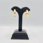 Pendientes aro greca huecos 10