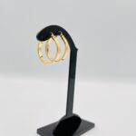 Pendientes aro tornillo huecos 3