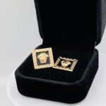 Pendientes medusa cuadrados
