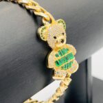Pulsera barbada oso