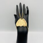 Pulsera corazón piedras
